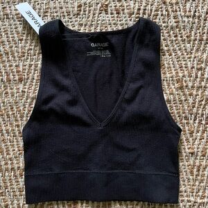 Garage Cropped Tank Top
